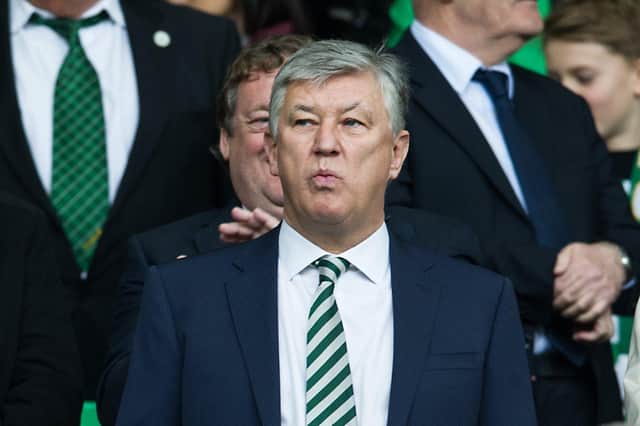 Celtic chief executive Peter Lawwell also sits on the board of the European Club Association. Picture: John Devlin