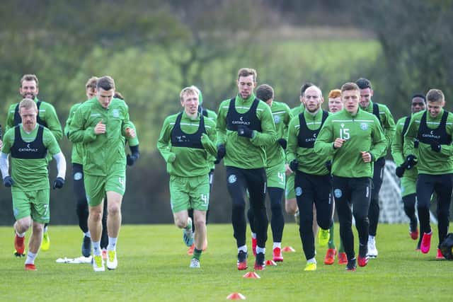 Hibs players have agreed to a 20-50 per cent wage deferral but, in the long-term, they will not be left out of pocket. Picture: Bill Murray/SNS Group