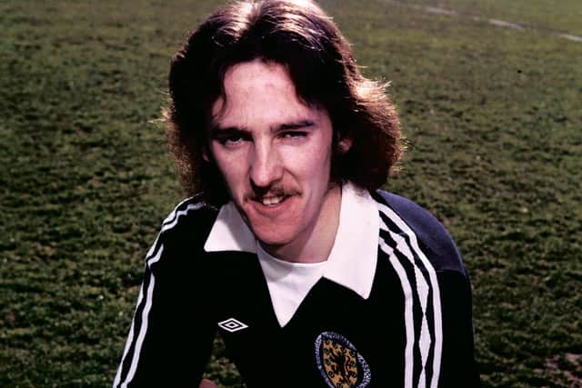Motherwell and Scotland's Willie Pettigrew in his pomp. Picture: SNS