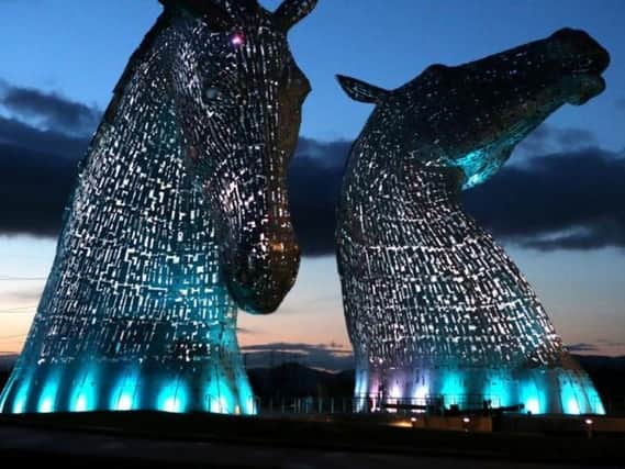 The ad says the sculptures would suit a "biggish" garden. Picture: PA
