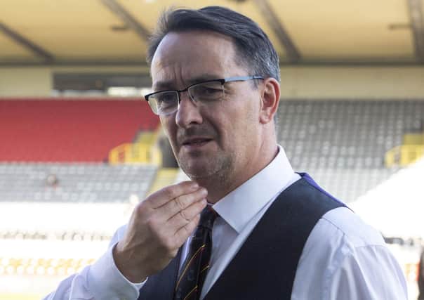 Gerry Britton believes that relegating Partick, who are two points adrift at the bottom of the Championship with a game in hand and nine matches still to play, would be ‘entirely unjustifiable’. Picture: Bill Murray/SNS