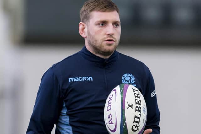 Finn Russell says he has been messaging Scotland head coach Gregor Townsend during the coronavirus lockdown. Picture: Bruce White/SNS