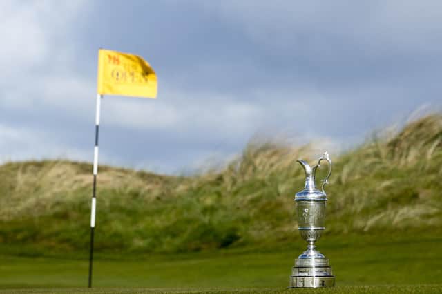 Players won't be able to contest the Claret Jug until next summer at Royal St George's.  Picture: Liam McBurney/PA Wire.