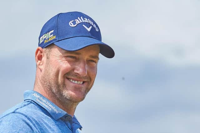 Three-time European Tour winner Marc Warren.