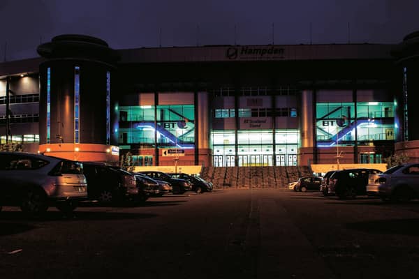 Hampden Park, headquarters of the SPFL, who will discuss the future of the Scottish game on Wednesday. Picture: SNS