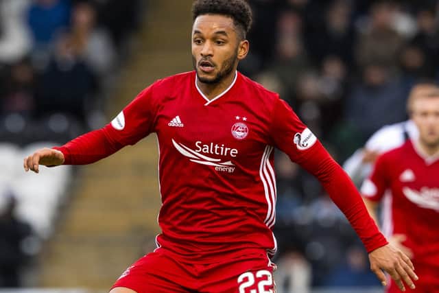 Funso Ojo of Aberdeen. Picture: Alan Harvey / SNS