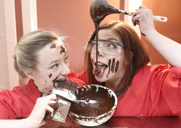 Chocolate can be a tasty treat, just don't eat too much (Picture: Greg Macvean)