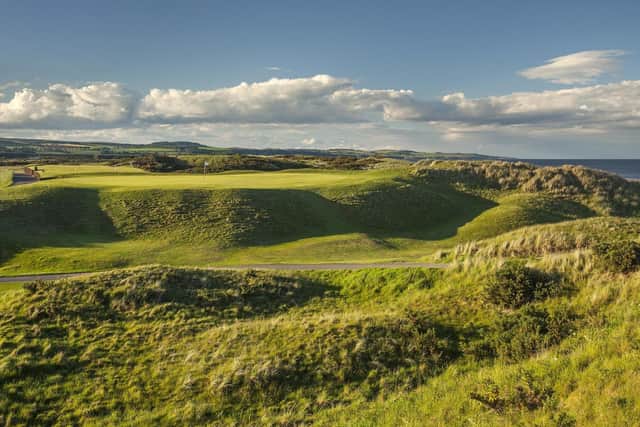 The 1562 course at Montrose.