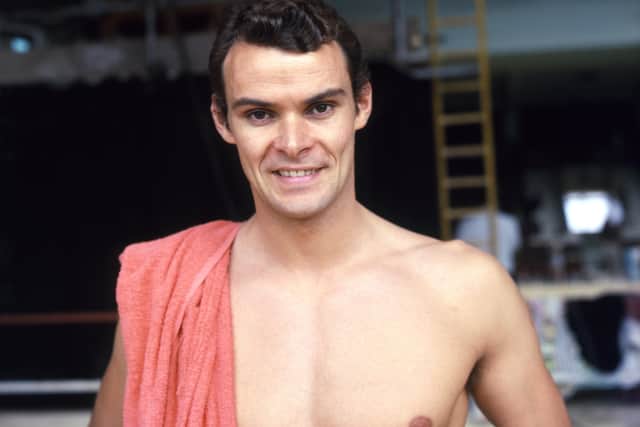 Bobby McGregor taking a break from training in Blackpool, where he was competing at the Amateur Swimming Associations Championships in 1968. Picture: PA