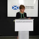 Nicola Sturgeon said she was aware the impact school closures were having on pupils