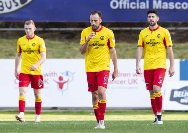 Partick Thistle would be relegated to League 1 under the terms of the SPFL resolution. Picture: Alan Harvey / SNS