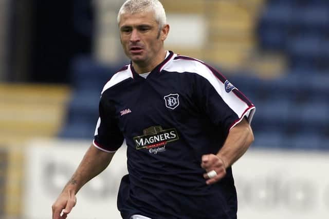Fabrizio Ravanelli in action for Dundee in 2003. Picture: SNS