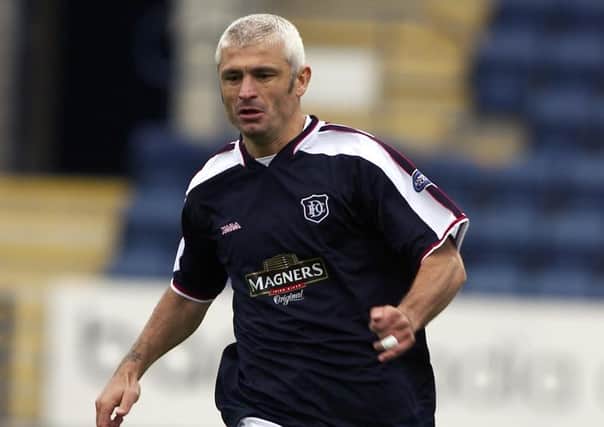 Fabrizio Ravanelli in action for Dundee in 2003. Picture: SNS