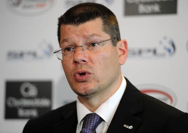 SPFL chief executive Neil Doncaster is at the centre of another civil war in Scottish football. Picture Ian Rutherford
