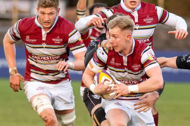 Scrum-half Roan Frostwick has been in fine form for Watsonians in the Super 6 this season. Picture: Ian Georgeson