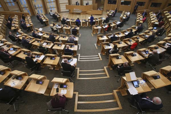 As Parliament reconvenes, MSPs must be able to scrutinise minister action effectively (Picture: Fraser Bremner/Daily Mail/PA Wire)
