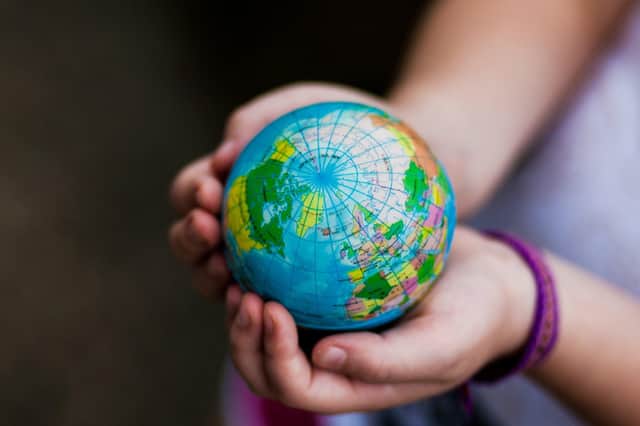 We've got the whole world in our hands....