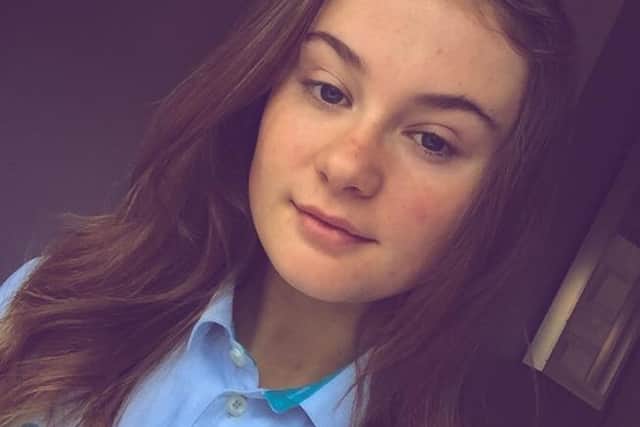 Grace McCabe, 16, is a Girlguiding Scotland Speak Out Champion and a member of the 1st Strathaven Rangers.