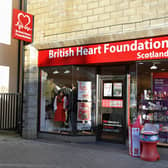 British Heart Foundation Shop, Shopping Precinct, Penicuik.