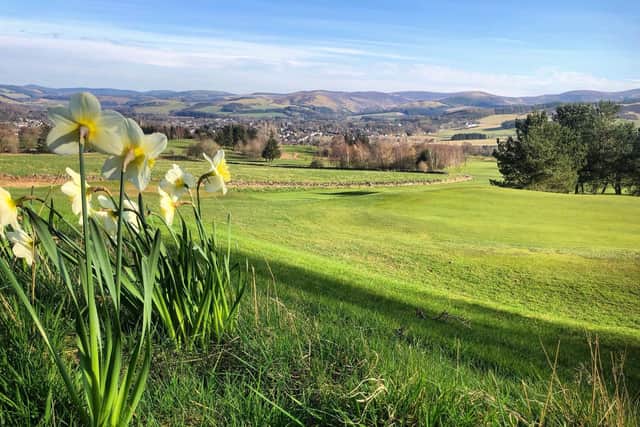 Peebles Golf Club has received strong support from the local community. picture: Ross Duncan
