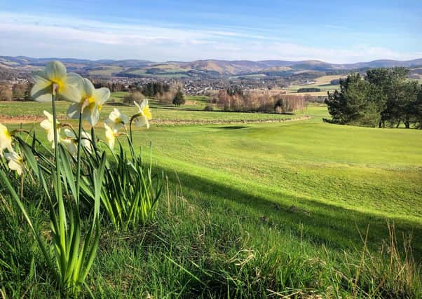 Peebles Golf Club has received strong support from the local community. picture: Ross Duncan