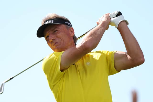 Bernhard Langer is the Senior Open's defending champion. Picture: Getty