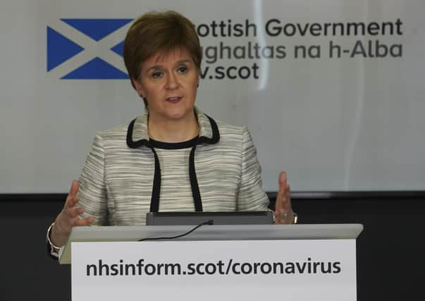 Nicola Sturgeon said testing of care home residents would be stepped up