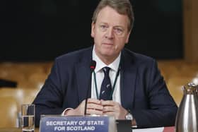 Alister Jack, Secretary of State for Scotland. Picture: Andrew Cowan