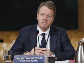 Alister Jack, Secretary of State for Scotland. Picture: Andrew Cowan