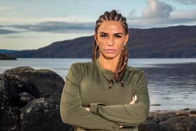 Katie Price, who is taking part in the new series of Channel 4's Celebrity SAS: Who Dares Wins. PA