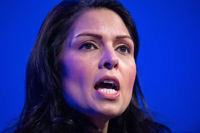 Home secretary Priti Patel. Picture: Dominic Lipinski/PA Wire