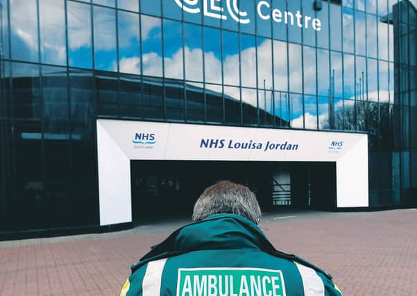 The emptiness of NHS Louisa Jordan at Glasgow's SEC has been a source of suspicion. Picture: John Devlin