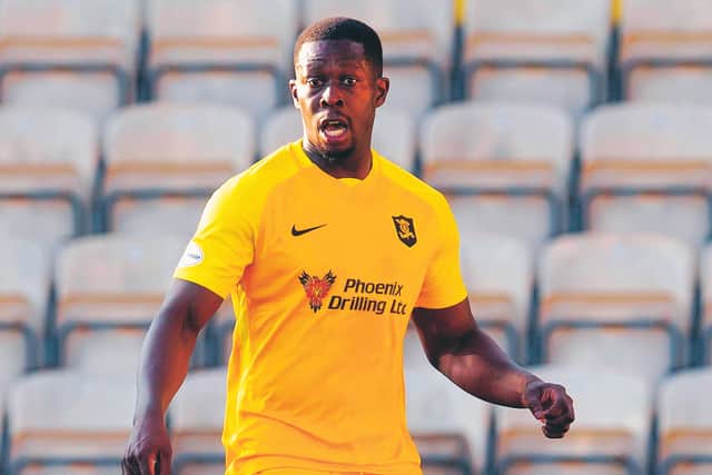 Livingston's Marvin has been trying to keep fit by following exercise classes on YouTube. Picture: Craig Foy/SNS
