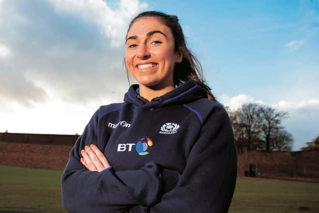 Wassell is looking forward to the time when she resumes training and playing for Scotland, and is keeping herself fit during the lockdown. Picture: SNS