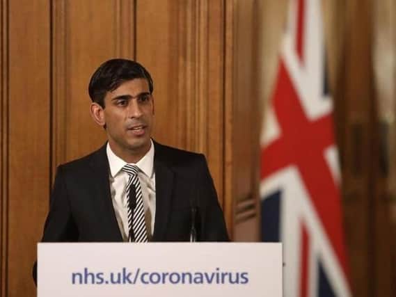 Chancellor Rishi Sunak has revealed 140,000 firms applied for furlough payments on the first day of the new scheme.