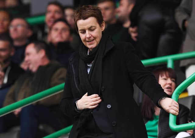 Hibs chief executive Leeann Dempster has already left the reconstruction group co-led by Ann Budge. Picture: Alan Harvey/SNS