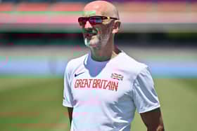 Neil Black, who has died aged 60, coached Sir Mo Farah for six years during which the runner won four Olympic gold medals. Picture: AFP/Getty.