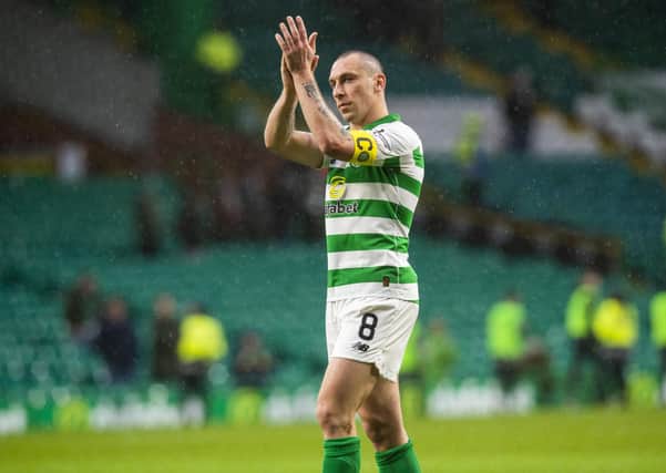 Celtic's Scott Brown says it would be strange to play behind closed doors. Picture: Ross Parker/ SNS