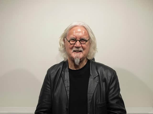 Billy Connolly says he would be interested in playing a character with Parkinson's disease in a TV or film acting role.