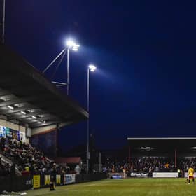Stenhousemuir's last home gate at Ochilview was 581. Picture: Rob Casey / SNS