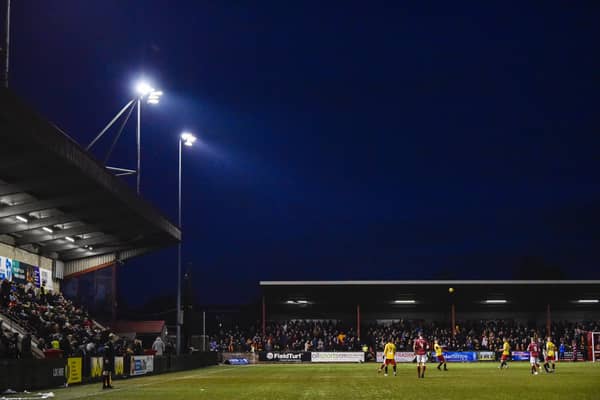 Stenhousemuir's last home gate at Ochilview was 581. Picture: Rob Casey / SNS