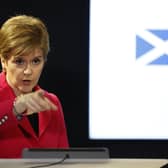 Scotland's First Minister Nicola Sturgeon spoke at a news conference in Edinburgh after the latest COBRA meeting to discuss the government's response to coronavirus crisis. Picture: PA