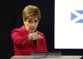 Scotland's First Minister Nicola Sturgeon spoke at a news conference in Edinburgh after the latest COBRA meeting to discuss the government's response to coronavirus crisis. Picture: PA