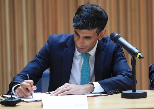 The Institute for Fiscal studies said the plans unveiled by Chancellor Rishi Sunak were not as generous as they appeared. Picture: Getty