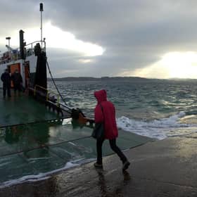 Kevan Christie is thinking about doing something he’s never done before – going ‘island hopping’ on a CalMac ferry (Picture: Robert Perry)