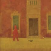 Detail from The Red Jogger, Burano, by John Halliday PIC: courtesy of the Fine Art Society