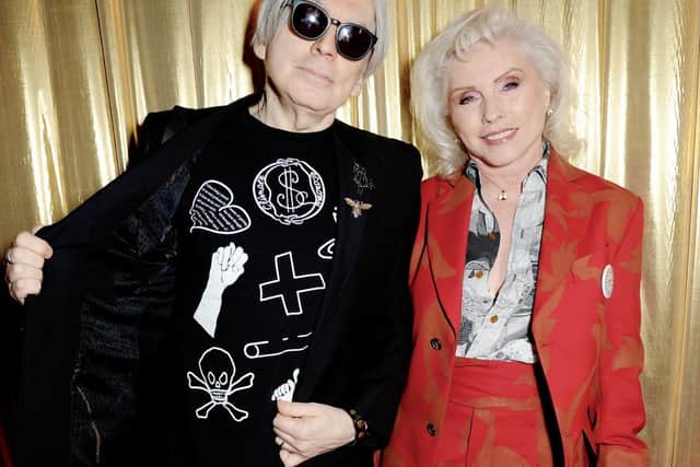 Debbie Harry and Chris Stein at the Elle Style Awards, London, 2017