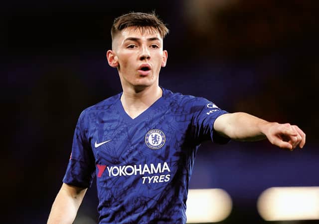 The inclusion of Chelsea's Billy Gilmour caused Sky Sports to do a report on the Scotland U21s. Picture: John Walton/PA