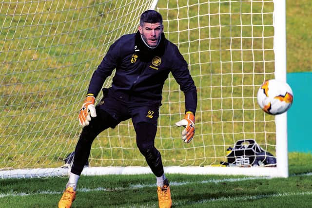 Fraser Forster's loan deal at Celtic could run out before the season finishes. Picture: Craig Williamson / SNS