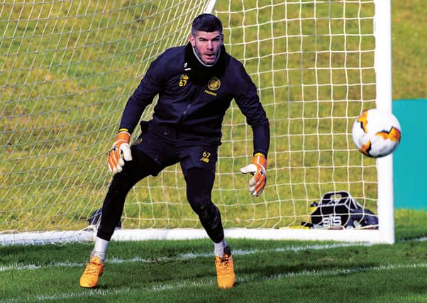 Fraser Forster's loan deal at Celtic could run out before the season finishes. Picture: Craig Williamson / SNS